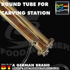 480w Carving Station Lamp Golden Color Round Base Cylindical Stand Easy Assemble