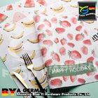 Restaurant Dining Table Placemats , Non Slip Placemats Safe Sanitary Anti Skid
