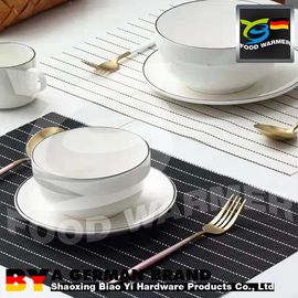 Bright Color Heat Resistant Placemats Anti Bacteria Flame Resistant Foldable