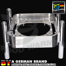 4L Catering Chafing Dish Plane Surface With Large Temper Glass Window SS304 GN1/2