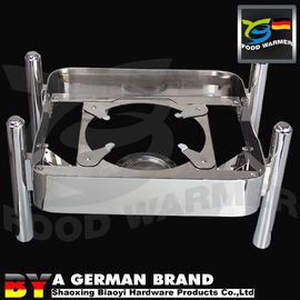 Standard GN2/3 Square Chafing Dish With Cylindrical Footing Frame