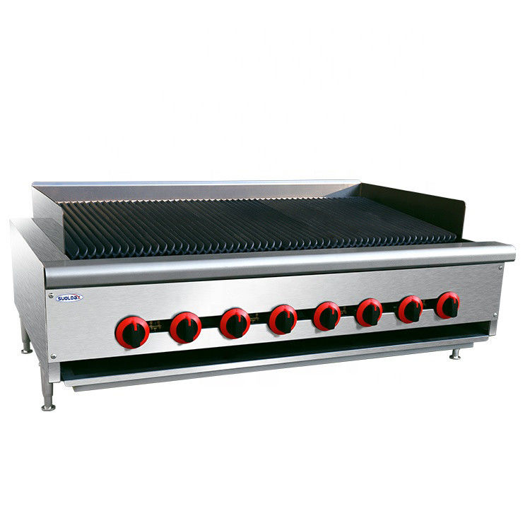 Restaurant Counter Top 48" Gas Charbroiler With Robertshaw Valve NSF